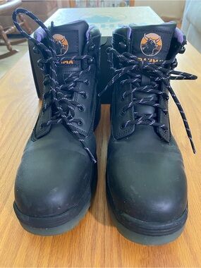 Brahma Combustion Women’s 9 Black Steel Toe Work Boots